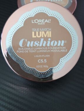 L'Oreal True Match Lumi Cushion Foundation - Peachy Rose & Warm Beige